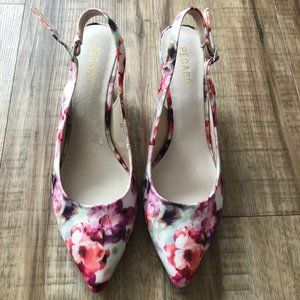 floral heels
